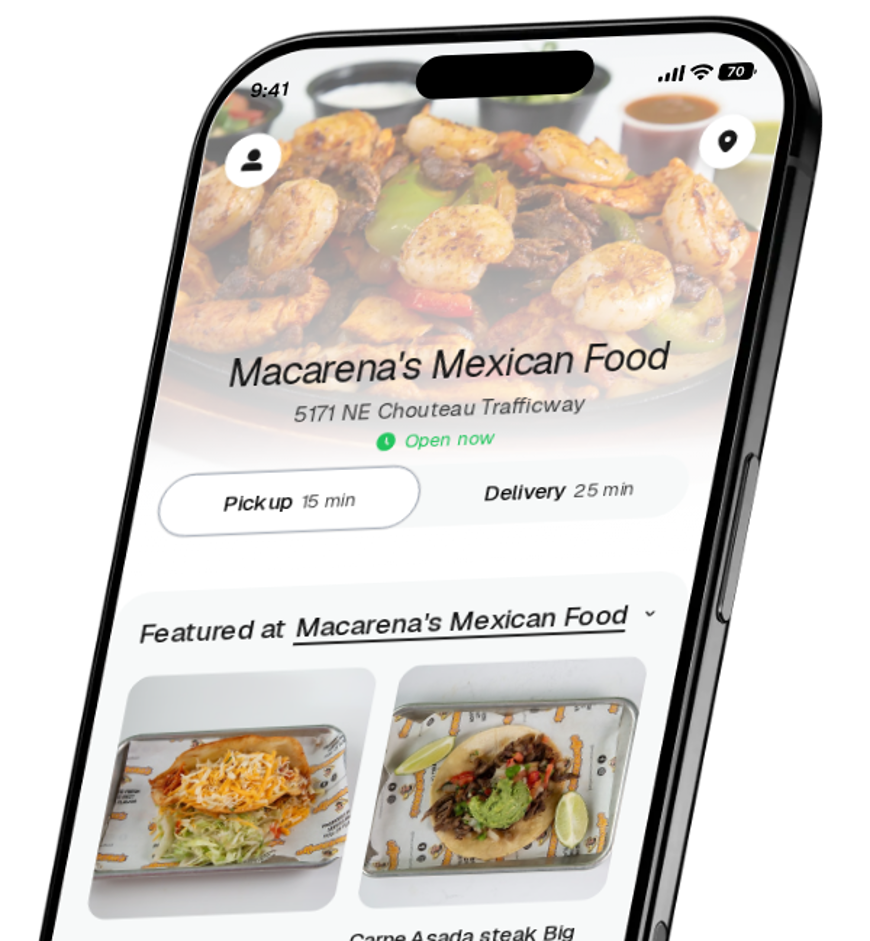 Macarena's Mexican Food app preview