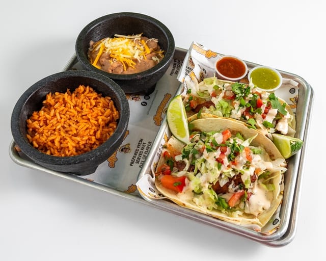 6. Two fish tacos.