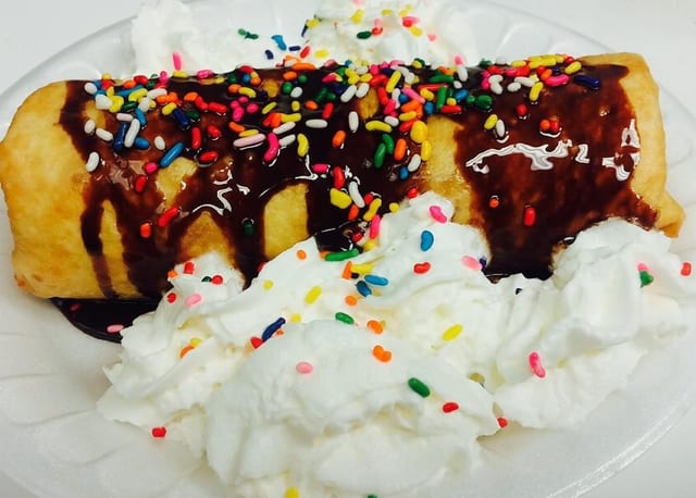Cheesecake Chimichanga.