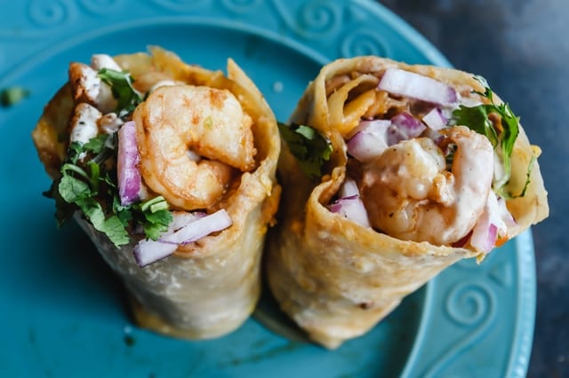 Shrimp Burrito.