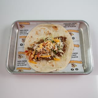 Soft tortilla Beef Taco