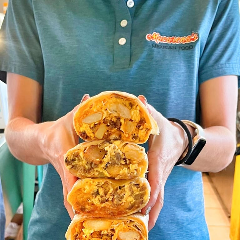 Delicious Breakfast Burrito